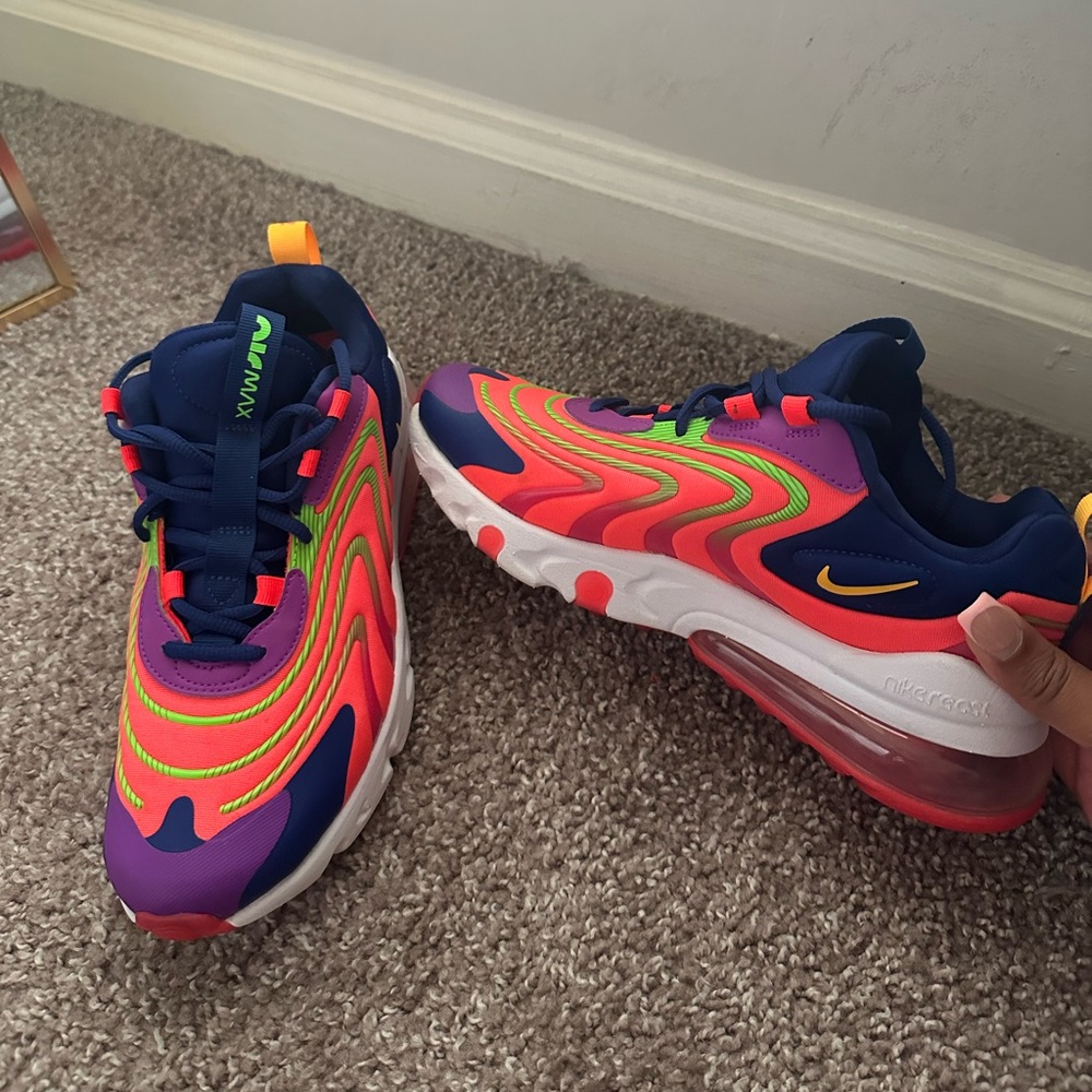 Colorful Air Max sneakers